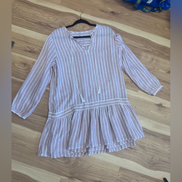 Rails Lydia Linen Blend Dress - Picture 3 of 8